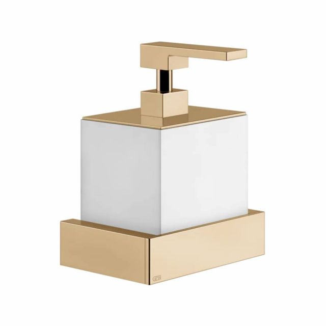 Gessi Rettangolo Dispenser a Parete 20813-Warm Bronze PVD