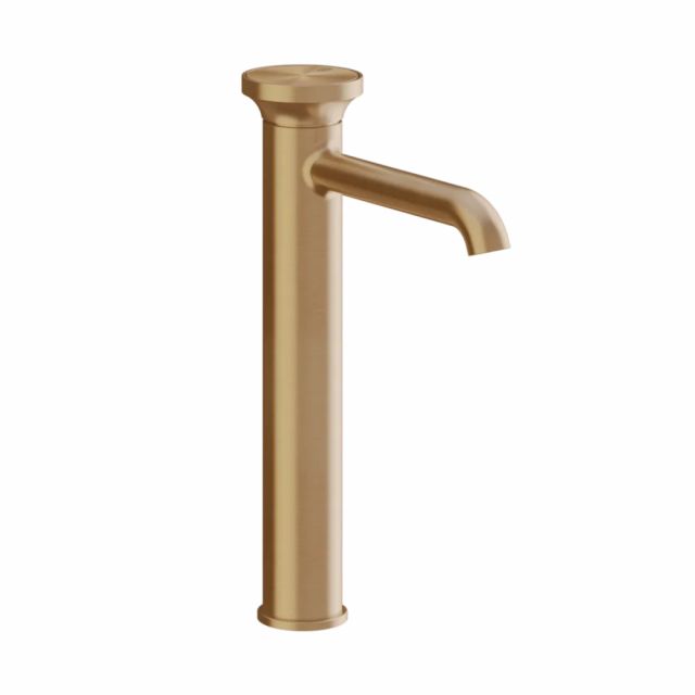 Gessi Origini Einhebel-Waschtischmischer 66004-Warm Bronze gebürstetes PVD