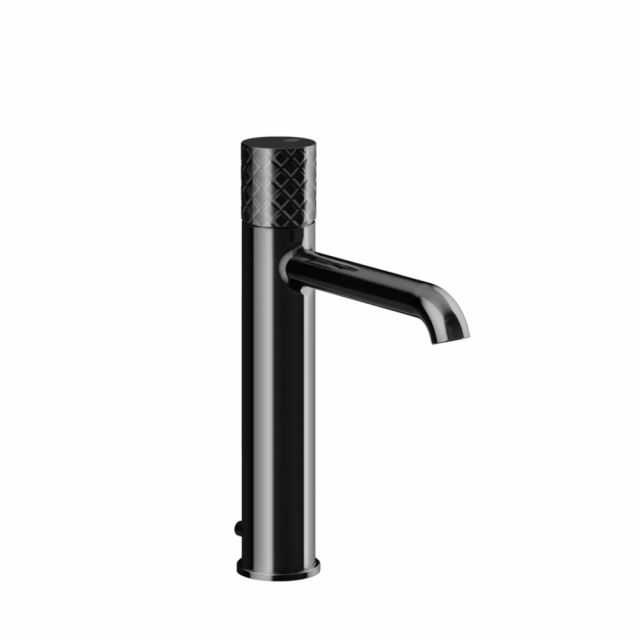 Gessi Habito Intreccio Miscelatore lavabo medio 70105-Black Metal PVD