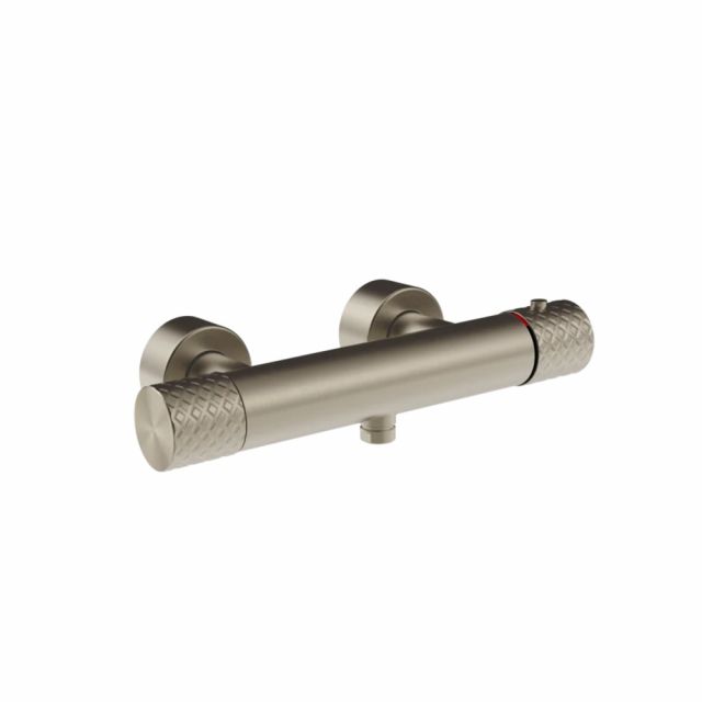 Gessi Habito Intreccio Miscelatore doccia termostatico 70133-Finox Brushed Nickel