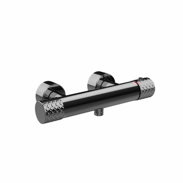Gessi Habito Intreccio Miscelatore doccia termostatico 70133-Black Metal PVD