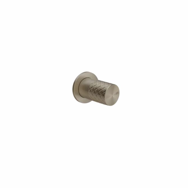Gessi Habito Intreccio Miscelatore a 1 via 70199+54055-Finox Brushed Nickel