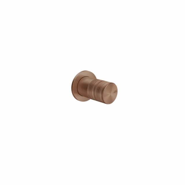 Gessi Habito Trame Miscelatore a parete a 1 via 70399+54055-Copper Brushed PVD