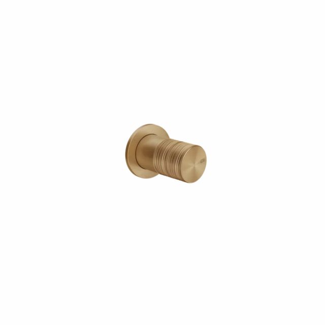 Gessi Habito Trame Miscelatore a parete a 1 via 70399+54055-Warm Bronze Brushed PVD