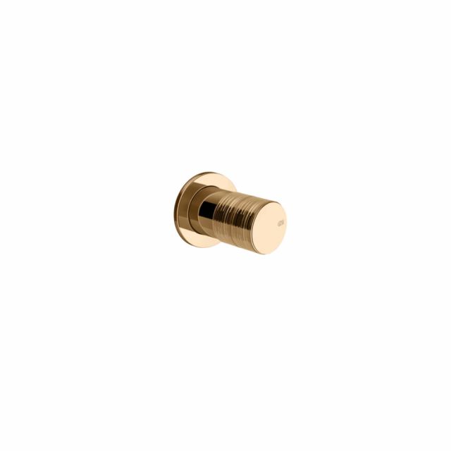 Gessi Habito Trame Miscelatore a parete a 1 via 70399+54055-Warm Bronze PVD