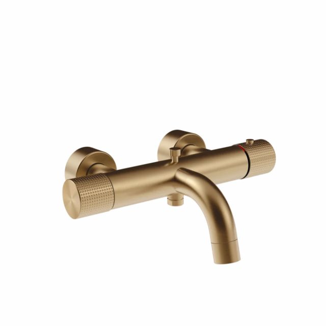 Gessi Habito Cesello Miscelatore vasca termostatico 70413-Warm Bronze Brushed PVD