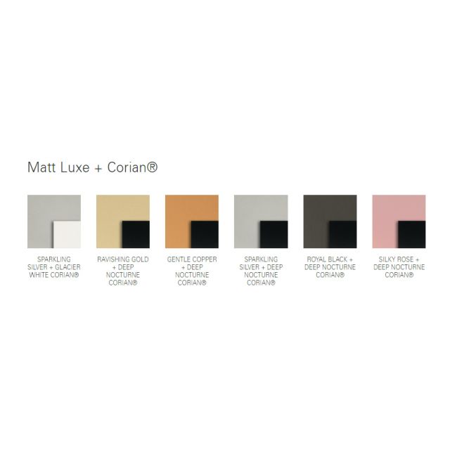 Fir Italia Synergy Stone 95 Waschtischmischer  95.1120.0 - Matt Luxe + Corian