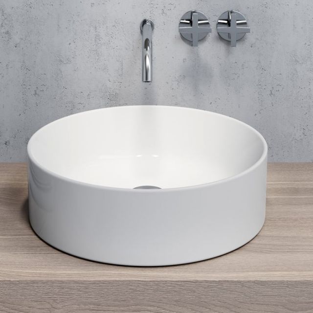 GSI Kube Aufsatzwaschbecken 942711-942611-943511-Ø 45 cm-Esche - GSI