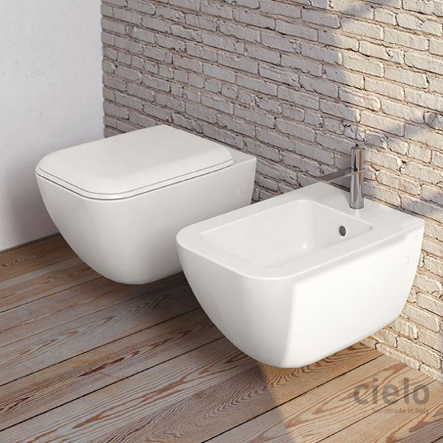 Cielo Shui Komfort Toiletten  WC + Bidet SHCOVS + SHCOBS