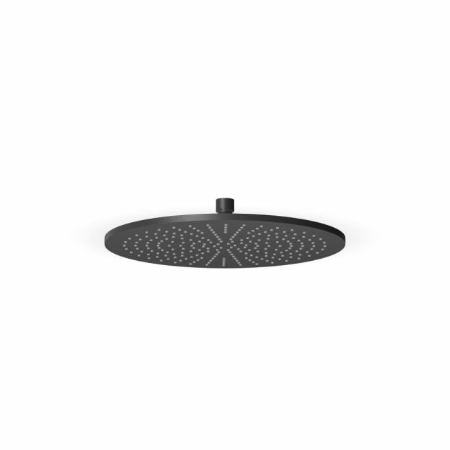 Zucchetti Pan S Soffione a getto fisso Z94266-Nero Opaco Goffrato