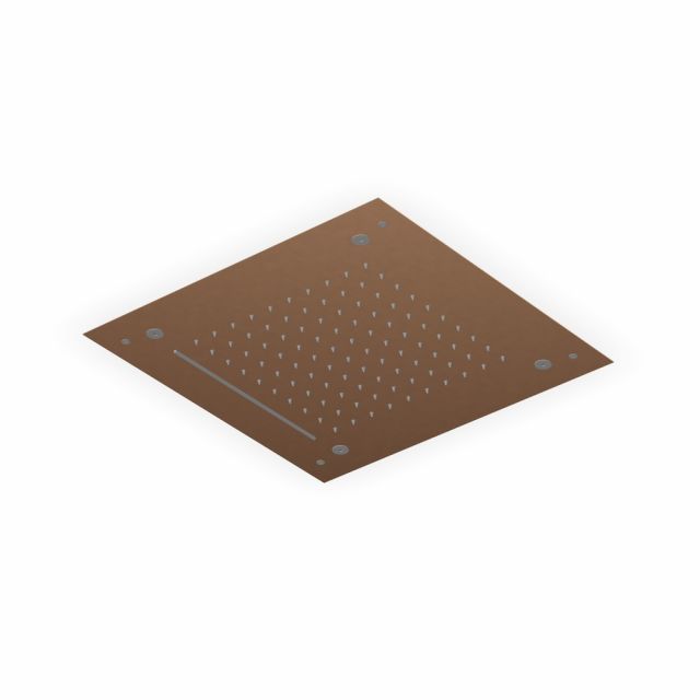 Zucchetti Sablier Soffione doccia multifunzione Z94293-Brushed Chocolate PVD