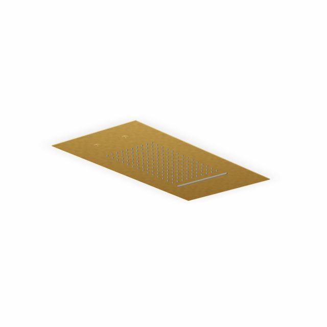 Zucchetti Sablier Soffione doccia multifunzione 3 getti Z94298-Gold Brushed PVD