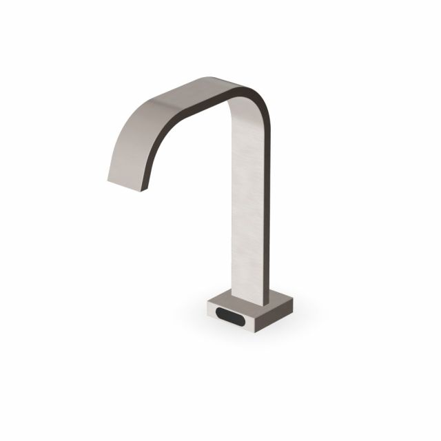 Zucchetti Aguablu Rubinetto lavabo elettrico ZA5413-Nichel Spazzolato