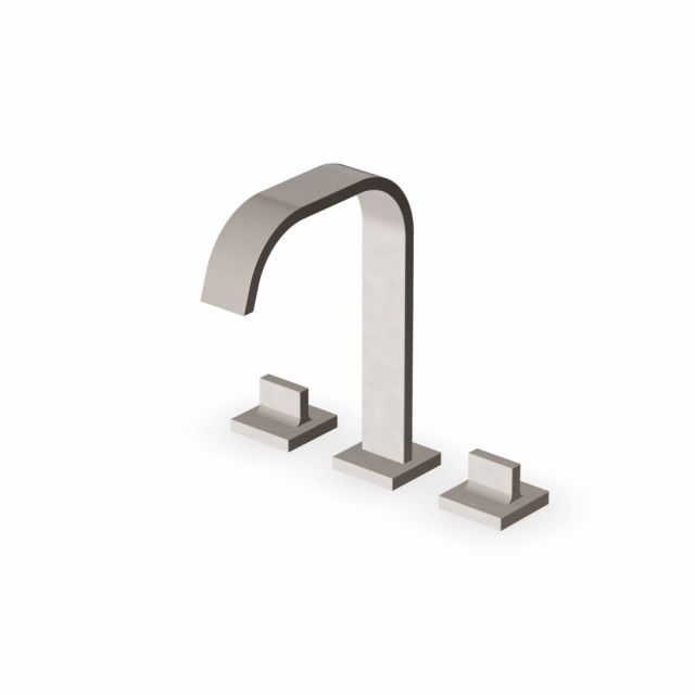 Zucchetti Aguablu Batteria lavabo 3 fori ZA5416-Nichel Spazzolato