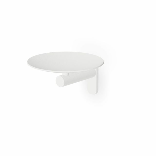 Zucchetti Isy22 Porta sapone a muro ZAD510-Bianco Opaco Goffrato