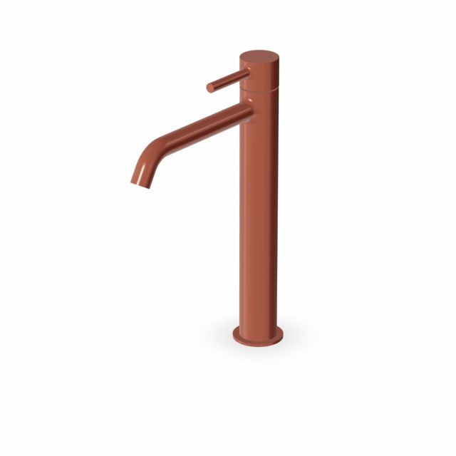 Zucchetti Pan S Miscelatore monocomando lavabo con bocca alta ZPA554-Pearl Chili