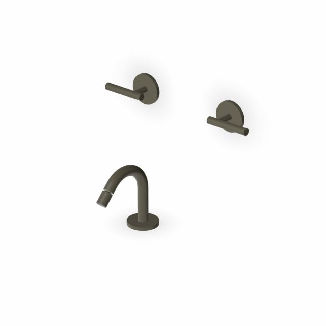 Zucchetti Pan S Batteria bidet con bocca da piano ZPA5775-Matt Mirto