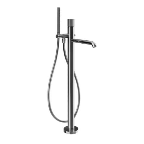 Gessi Habito Diamantato Bodenstehender Wannenmischer 70628+46189